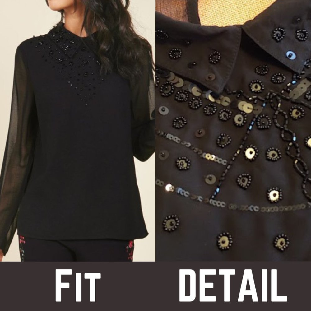 NWOT Modcloth "Glitz a Move On Long"